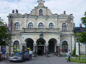 Dworzec w Aleksandrowie obecnie
